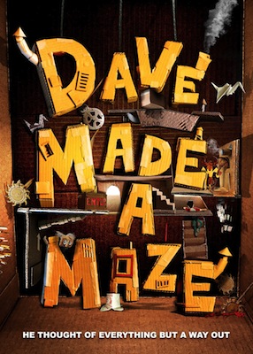 dave made a maze movie poster